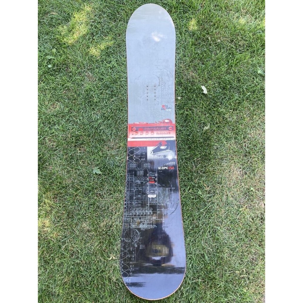 Rossignol Scope 152 Snowboard Some Wearing As Pictured But Overall Good Conditio